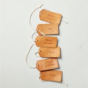 Hearth & Hand magnolia Holiday christmas gift tags NWT